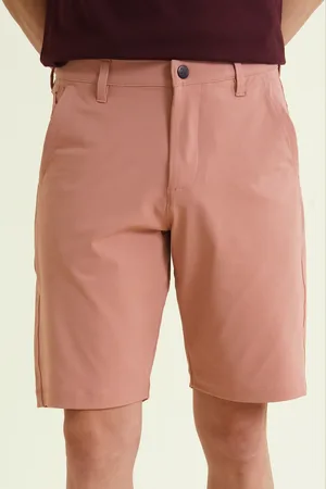 DaMENSCH Men Premium Cotton Regular Fit 4 Way Stretch Chino Shorts