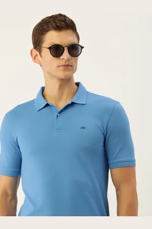 Peter England Men Solid Polo Collar Slim Fit T-shirt