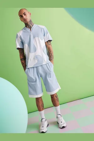 Muvazo Men Mid-Rise Cotton Shorts