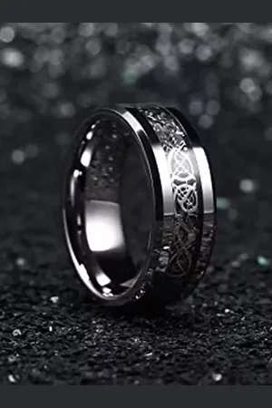 KARISHMA KREATIONS Stainless Steel Dragon Finger Ring