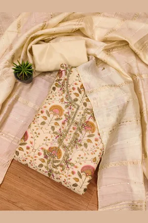 Kalini Embellished Unstitched Dress Material