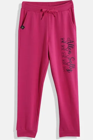 Allen Solly Girls Brand Logo Print Detail Joggers