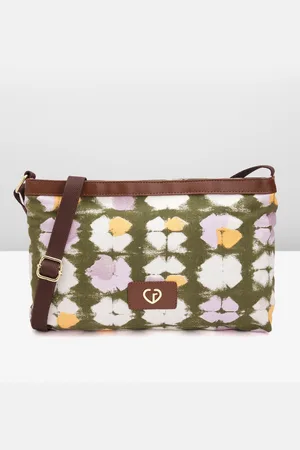 Caprese Women Abstract Printed Structured Sling Bag