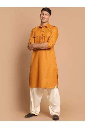 Vastramay Shirt Collar Regular Kurta With Patiala Set