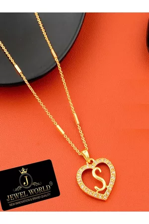 JEWEL WORLD Gold-Plated Necklace