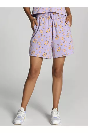PUMA Women AOP Printed Relaxed Fit Shorts