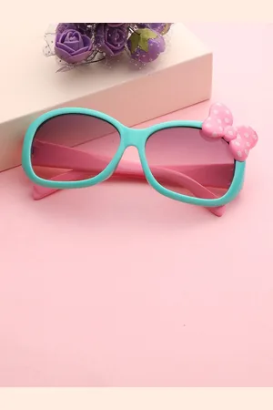 PASSION PETALS Kids Round Sunglasses-Polarised and UV Protected Lens 11-8greensunglasses
