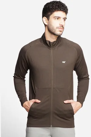 Wildcraft Men Mock Collar Nylon Sporty Jacket