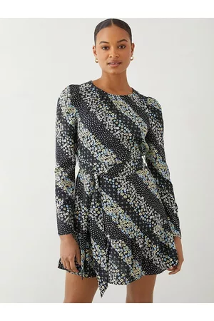 Dorothy Perkins Floral Print A-Line Mini Dress