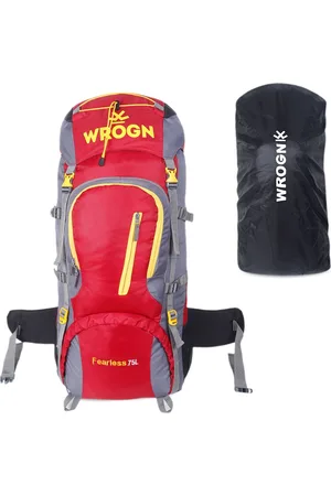 WROGN Logo Printed Waterproof Rucksacks with Rain Cover