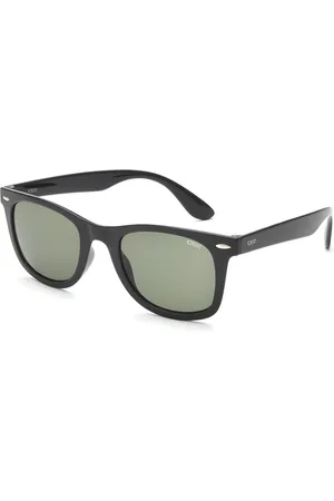Idee Men Green Square Sunglasses with UV Protected Lens