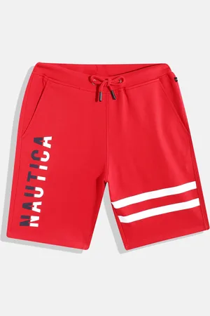 Nautica Boys Pure Cotton Brand Logo Printed Shorts