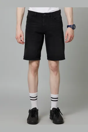 Celio Men Mid-Rise Cotton Denim Shorts