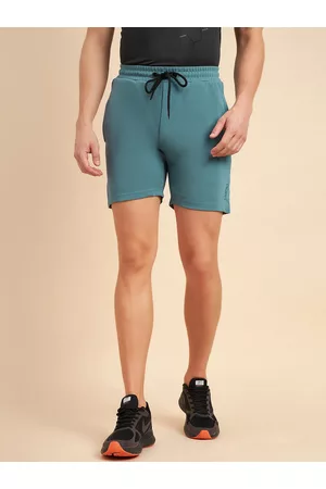Sweet Dreams Men Blue Mid-Rise Sports Shorts