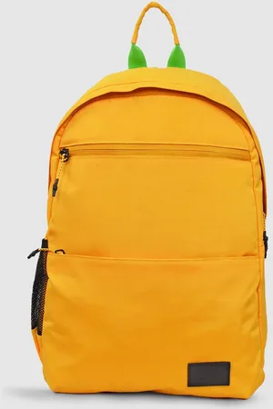 DressBerry Women Yellow Medium Backpack