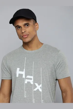 HRX Men Typography Printed T-shirt