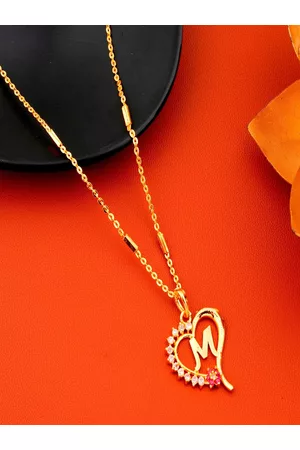 JEWEL WORLD Gold-Plated Necklace