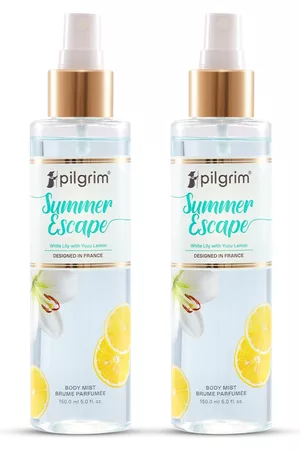 Pilgrim Women Sets - Set Of 2 Summer Escape Long Lasting Fragrance Body Mist-150ml Each
