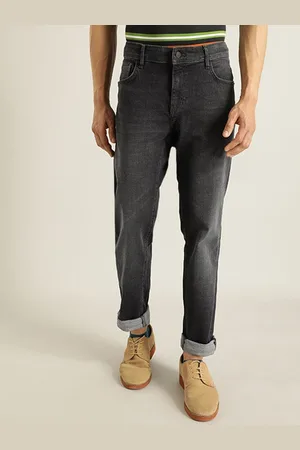 Indian Terrain Men Brooklyn Slim Fit Light Fade Clean Look Jeans