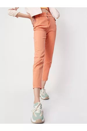 Max Collection Women Mildly Distressed Jeans