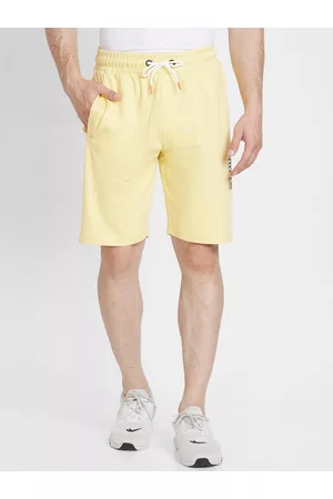 SPYKAR Men Mid Rise Cotton Shorts