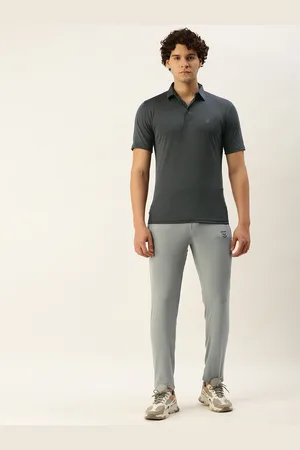 Sports52 Men Solid Polo Collar T-shirt With Track Pant Training Tracksuits