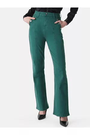 Kazo Women High-Rise Bootcut Jeans