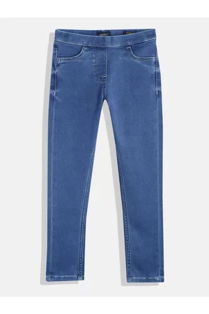 Allen Solly Girls Denim Jeggings