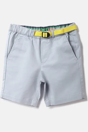 Benetton Boys Mid Rise Cotton Woven Shorts