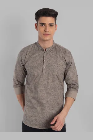 Majestic Geometric Printed Pure Cotton Kurta