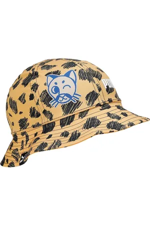 PUMA Kids TE Brand Logo-Printed Bucket Hat