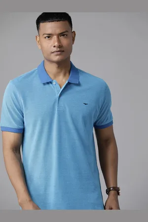 Park Avenue Men Polo Collar Slim Fit T-shirt