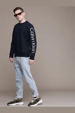 Calvin Klein Solid Knitted Sweatshirt