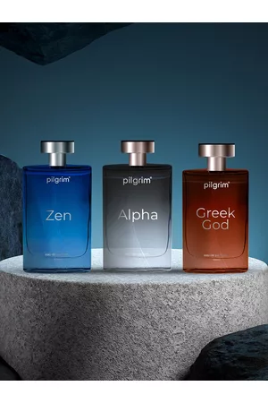 Pilgrim Women Sets - Set of 3 Alpha Greek God & Zen Premium Perfumes
