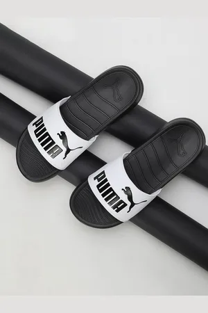 PUMA Unisex Brand Logo Print Popcat 20 Res Sliders