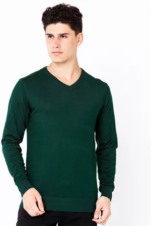 WROGN Men V-Neck Pullover