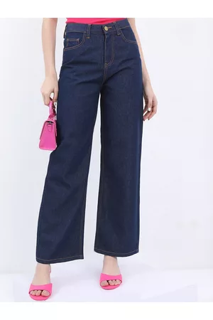 Ketch Women Flared High Rise stretchable Jeans