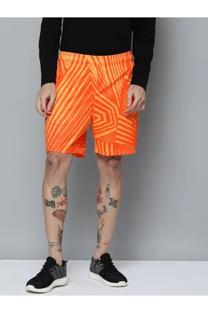 PUMA Men Drycell Printed Outdoor Baseline All Over Print Unisex Sports Shorts
