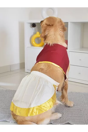 Vastramay Lehenga Choli Dog Dresses