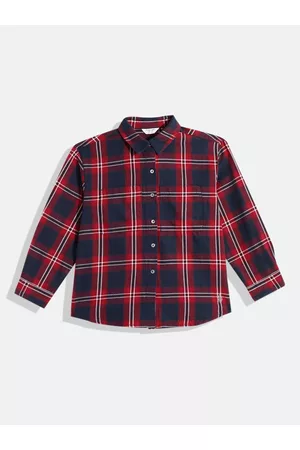 Ralph Lauren Girls Checked Pure Cotton Casual Shirt
