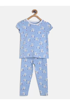 MINI KLUB Girls Printed T-shirt with Trousers