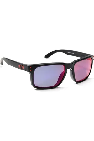 Oakley Men UV Protected Red Lens Square Sunglasses - 0OO910291023655