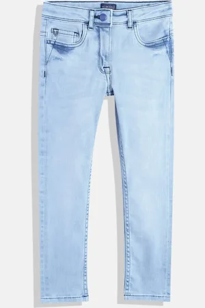 Allen Solly Girls Slim Fit Clean Look Stretchable Jeans