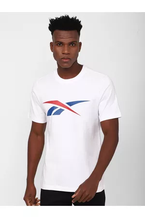 Reebok Men WCE Tee Printed Cotton T-Shirt