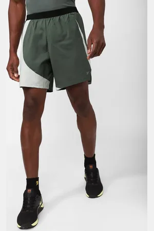 Reebok Men Color-Blocked Knitted Running Shorts