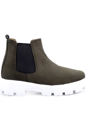 BXXY Men Mid-Top Suede Chelsea Boots