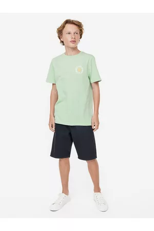 H&M Boys Printed Pure Cotton T-shirt