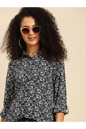 DENNISON Women Smart Floral Printed Opaque Casual Shirt