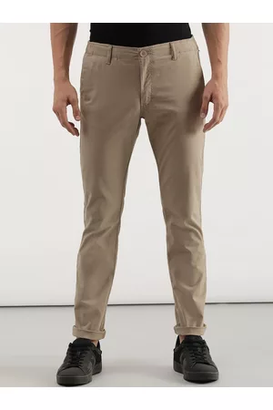 KILLER Slim Fit Men Khaki Trousers  Buy KILLER Slim Fit Men Khaki Trousers  Online at Best Prices in India  Flipkartcom