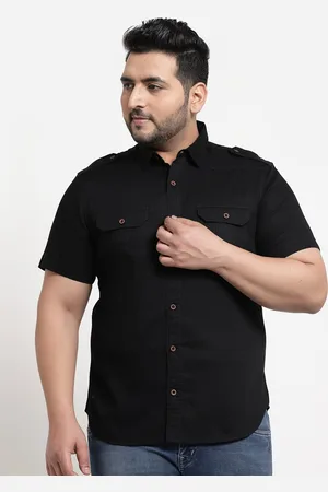 Pluss Men Casual Cargo Shirt